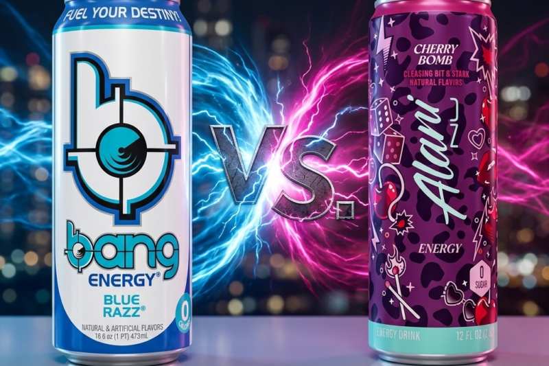 Bang vs. Alani Nu: Caffeine, Ingredients, and the PepsiCo Connection Neither One Advertises